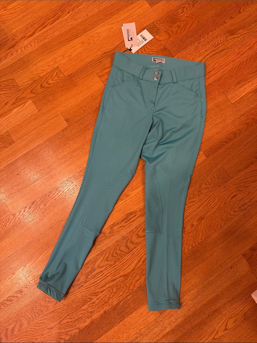 NWT Women’s Teal Performance Riding Pants Breeches